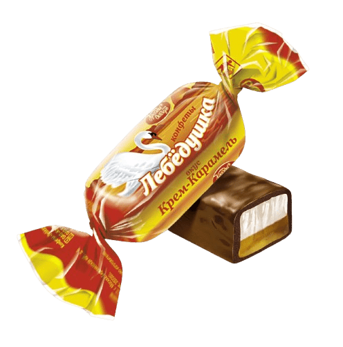 (017) Lebyodushka - PLANET OF SWEETS - Toffee, Caramel - 100g - 017