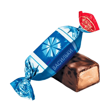 (045) Vasylki (Red October) - PLANET OF SWEETS - Praline - 100g - 045