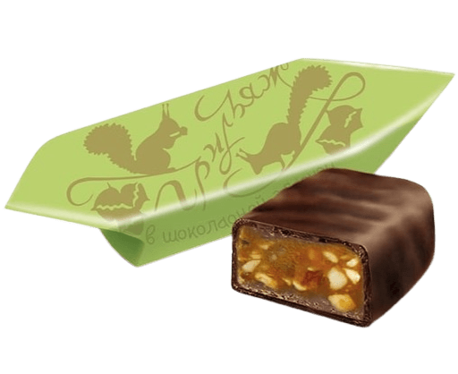 (106) Peanut brittle bar in chocolate - PLANET OF SWEETS - Nut based - 100g - 106