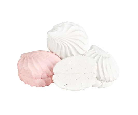 (UA153) Zephyr white and pink 100 gr - 2 pcs