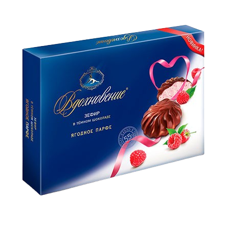 (419)  Zephyr "Vdohnovenye"  in dark chocolate berry parfait, 245 g