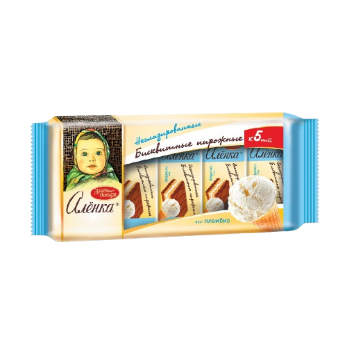 (809) Biscuit cakes Alenka with ice cream flavor 175g