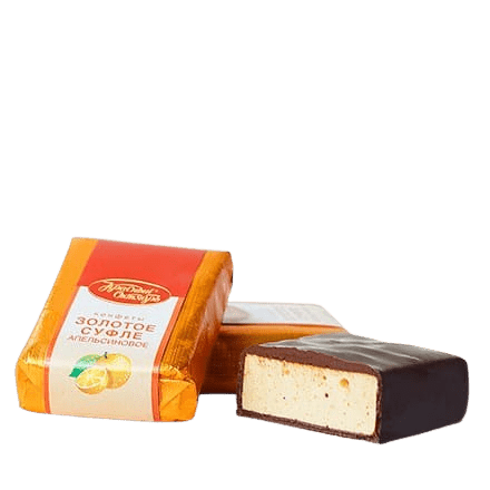 (539) Candy Golden orange soufflé - PLANET OF SWEETS - 100g - 539