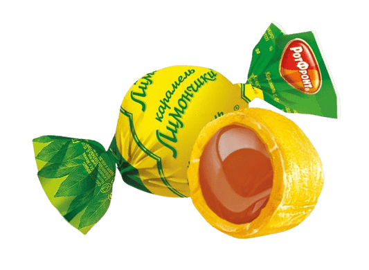 (644) Limonchiki (Lemon) - PLANET OF SWEETS - 100g - 644