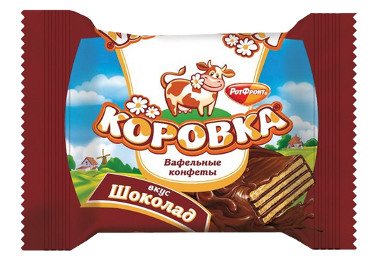 (650) Wafer Korovka chocolate taste