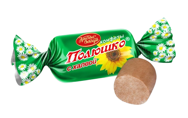 (712) CANDIES "POLYUSHKO" WITH HALVA