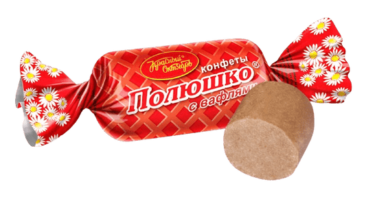 (714) Bar Polyushko with wafers - PLANET OF SWEETS - 100g - 714