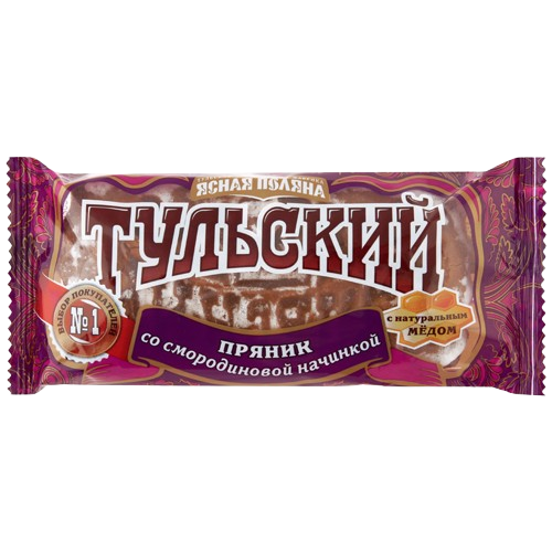 (821)  Pryanik with Blackcurrant Filling, 140g