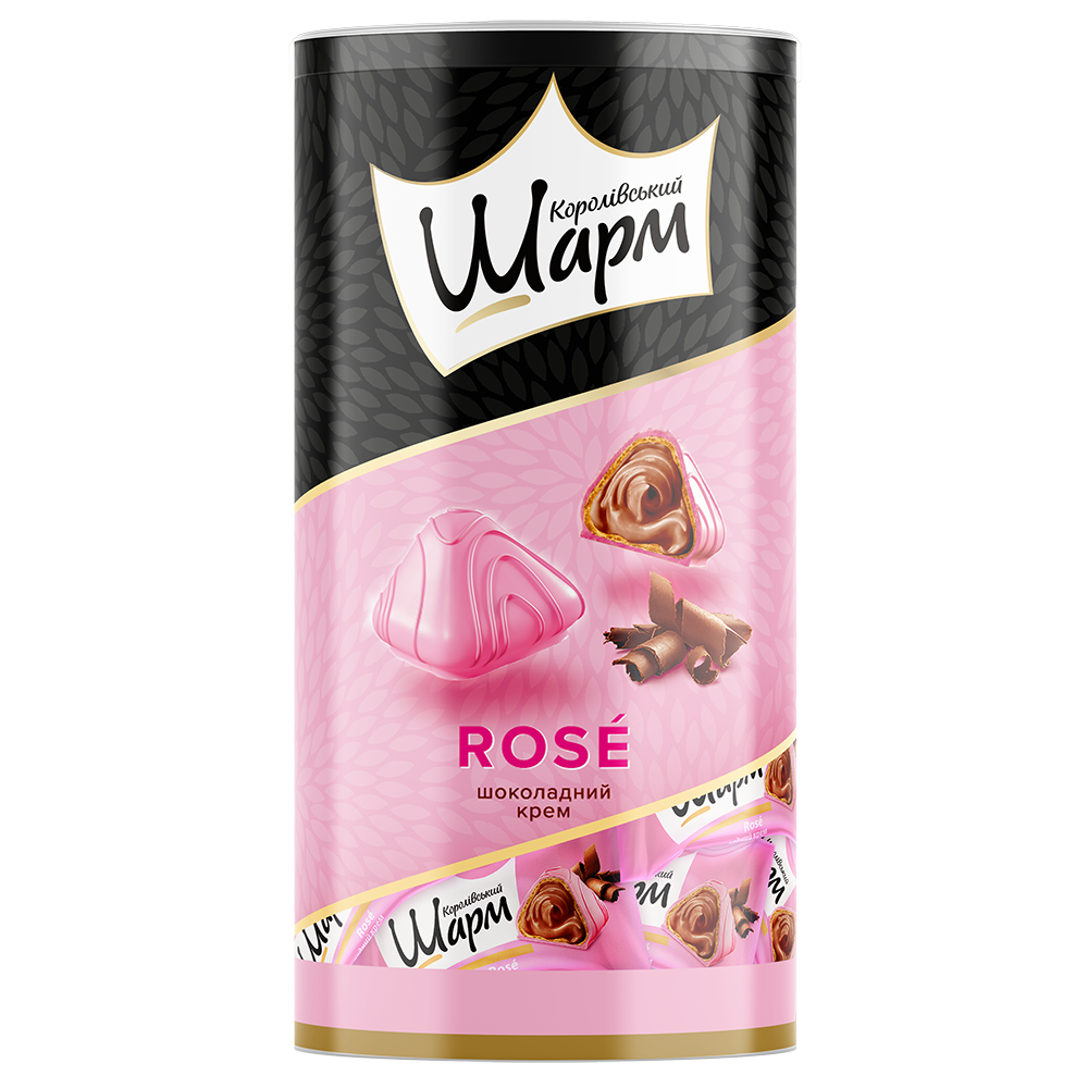 (UA220) PINK  Royal charm Rosé / chocolate cream 235 gr