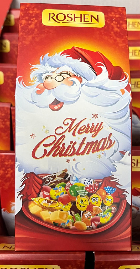 (UA247) Christmas sweets "Santa Claus gift", "ROSHEN" 160g