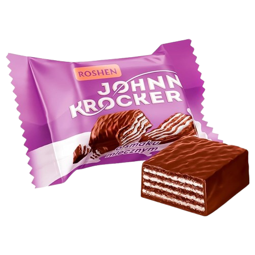 (UA 241) Конфеты Johnny Krocker milk Roshen