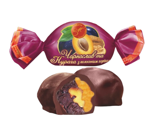 (UA209) Candies "Prunes and Dried Apricots with Walnut"