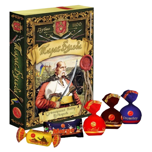 (UA212)  Souvenir Candy Set "Taras Bulba" 500 gr