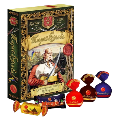 (UA212)  Souvenir Candy Set "Taras Bulba" 500 gr